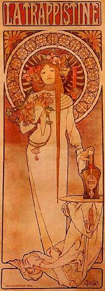 La Trappistine, Alphonse Mucha